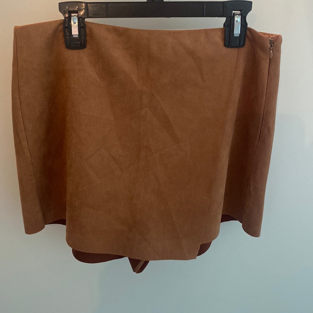 Never worn suede skort
